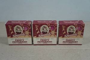 3 Dr Squatch Frosty Peppermint Soap Bars