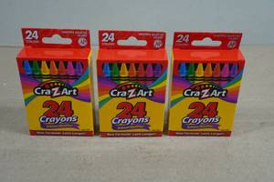 3 24-Pack Cra-Z-Art Crayons