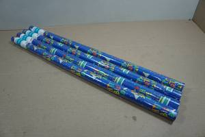 4 Rolls of Birthday Gift Wrapping Paper - 30x60