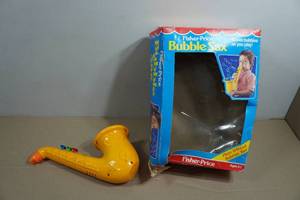 Vintage Fisher Price Bubble Sax