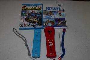 Nintendo WiiWii U Controllers and Games