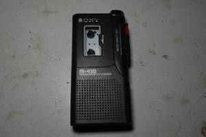 Sony M-430 Micro Cassette Recorder