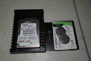 Seagate Barracuda 1TB SSD and Toshiba 500GB Hard Drive