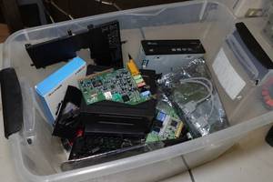 Computer Components - Video Cards, Disk Drive, Batteries
