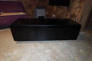 BDi USA Executive Media Console - Glass Top and Doors