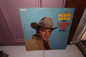 Elvis Singing Flaming Star and Others Vinyl Record Album