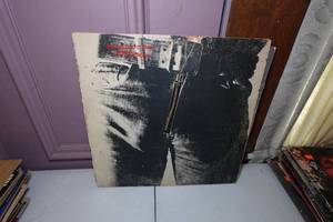 The Rolling Stones Sticky Fingers Vinyl Record Album