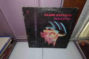Black Sabbath Paranoid Vinyl Record Album