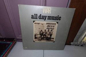 War All Day Music Vinyl Record Album