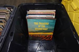 Assorted CountryWestern Vinyl Record Albums