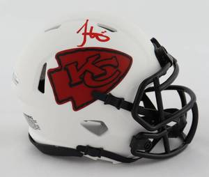 Tyreek Hill Signed Chiefs Lunar Eclipse Alternate Speed Mini Helmet (Beckett COA)