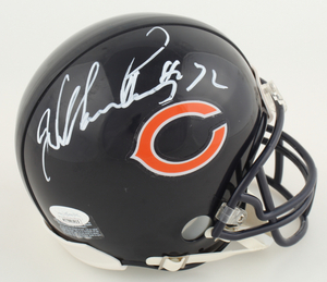 William Perry Signed Bears Mini Helmet (JSA)