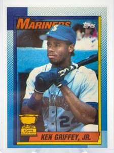 1990 Topps Ken Griffey Jr. All-Star Rookie Card - Elbow Error