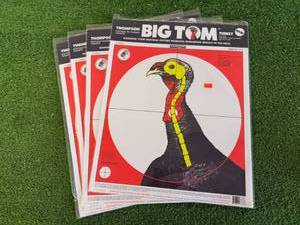 4 New Thompson Big Tom Shotgun Patterning Targets - 10 Per Pack