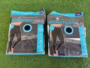 2 New 2 Packs Microtech Ladies Base Layer Pant Size XXL