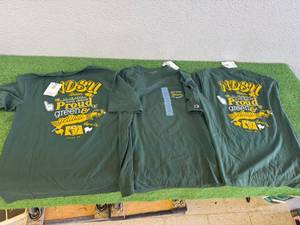 3 New Ladies Size Large NDSU Bison Shirts&nbsp