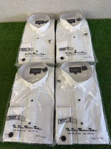 4 New Size M Broadway Tuxmakers Mens Shirts