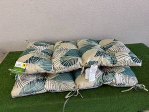 2 New Outdoor Chair Cushions 20 x 42
