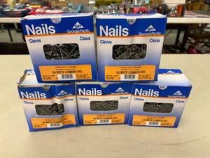 5 5# Boxes 2 6D Brite Common Nails