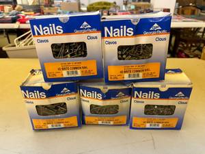 5 5# Boxes 2 6D Brite Common Nails