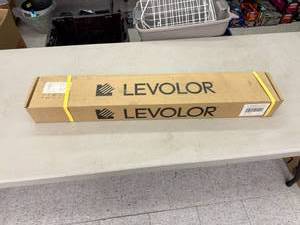 Full Case of 12 Levolor Roller Shades Cream 37 x 66 Easy to Resize