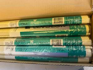 Full Case of 12 Levolor Roller Shades Cream 37 x 66 Easy to Resize