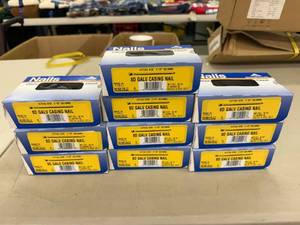 10 1# Boxes 2 12 8D Galvanized Casing Nails