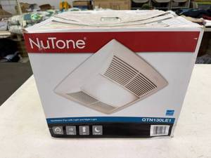 Open Box NuTone Ventilation Fan with Light & Night Light