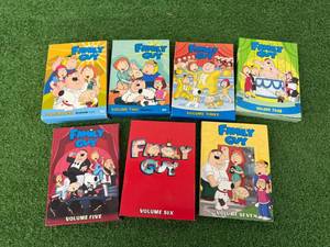 Family Guy DVD Sets Volume One - Volume 7