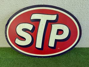 STP Metal Sign