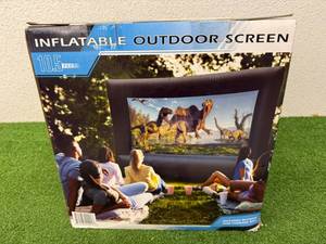 New 10.5 Inflatable Outdoor Screen