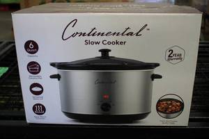 Continental 6Qt Slow Cooker New in ...