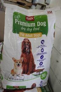 30lb Bag of Premium Dog Food For Ad...