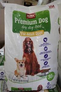 30lb Bag of Premium Dog Food For Ad...