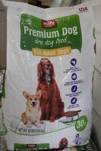 30lb Bag of Premium Dog Food For Ad...