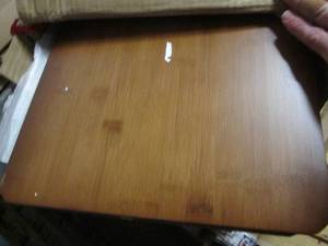 Wood TV stand...