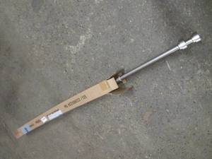 2 Pack adjustable drapery rods, hea...