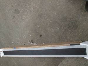 Pair of led flush wall lights...