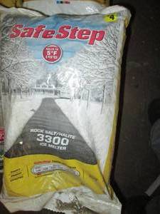 3 20 Pound bags of ice melt...