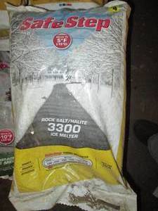 3 20 Pound bags of ice melt...