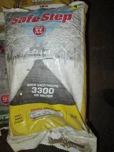 3 20 Pound bags of ice melt...