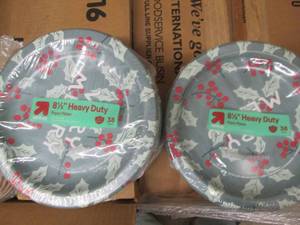 6 20 Count heavy duty paper bowls...