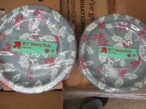 6 20 Count heavy duty paper bowls...
