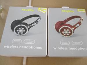 2 Bluetooth enabled wireless headph...