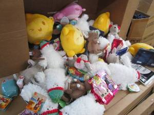 Huge lot of toys and plush animals...