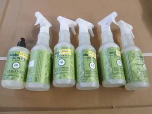 6 Mrs Meyers clean day cleaners...