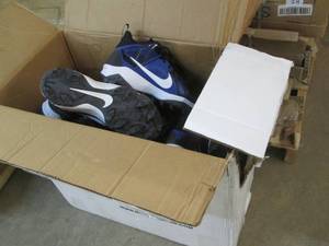 Box of new Nike size 15 shoes...