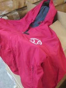 Large box of hooded jackets embroid...