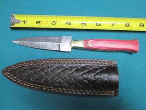 New Hand Crafted Damascus Blade Style Knife