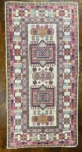 Handmade Turkish Oushak Rug 70 L x 35 W